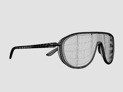 Oakley Outpace - Prizm Tungsten OO4133 Sport Glasses 3D Model