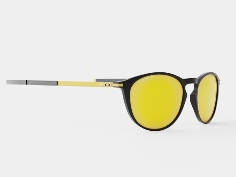 Oakley Pitchman R - Prizm 24k Polarized OO9439 Sport Glasses 3D Model