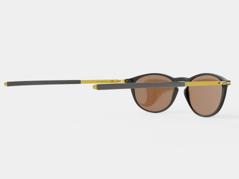 Oakley Pitchman R - Prizm 24k Polarized OO9439 Sport Glasses 3D-Modell