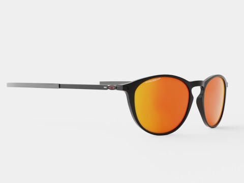 Oakley Pitchman R - Prizm Ruby Polarized OO9439 Sport Glasses 3D Model