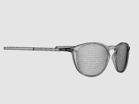 Oakley Pitchman R - Prizm Ruby Polarized OO9439 Sport Glasses 3D Model