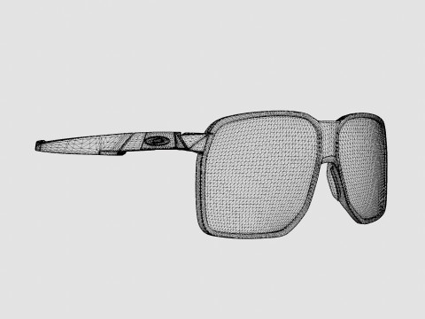 Oakley Portal - Prizm Black Polarized OO9446 Sport Glasses 3D Model