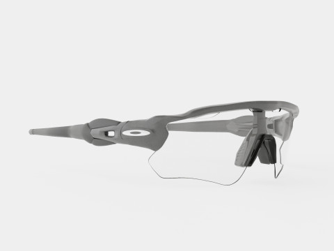 Oakley Radar EV Path - Clear Black Iridium Photochromic OO9208 Sport Glasses 3D Model