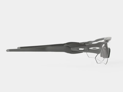 Oakley Radar EV Path - Clear Black Iridium Photochromic OO9208 Sport Glasses 3D Model