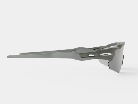 Oakley Radar EV Pitch - Prizm Black Polarized OO9211 Sport Glasses 3D Model