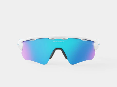 Oakley Radar EV XS Path - Sapphire Iridium OJ9001 Sport Glasses 3D Model