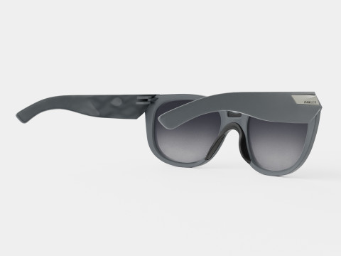 Oakley Rev Up - Grey Gradient Polarized OO9432 Sport Glasses 3D 모델