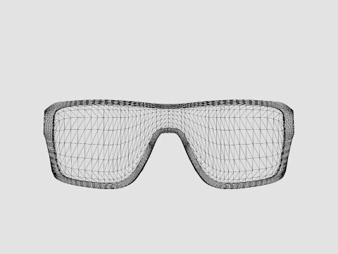 Oakley Ridgeline - Prizm Tungsten Polarized OO9419 Sport Glasses 3D Model