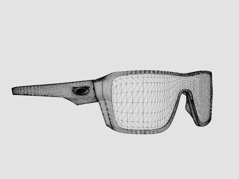 Oakley Ridgeline - Prizm Tungsten Polarized OO9419 Sport Glasses Model 3D