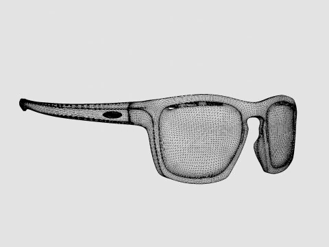 Oakley Sliver - OO9262 926242 sportbril 3D Model