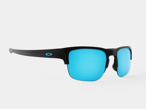 Oakley Sliver Edge - 프리즘 사파이어 편광 OO9413 0665 안경 3D 모델