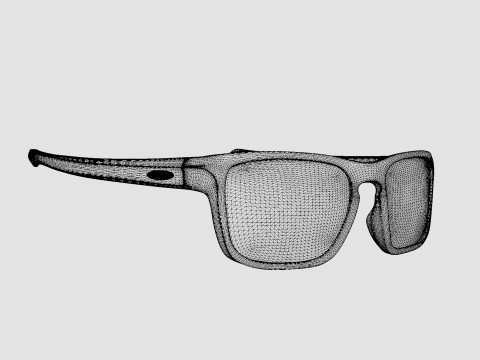 Oakley Sliver Stealth - Prizm Deep H2O Polarized OO9408 Sport Glasses 3D-Modell