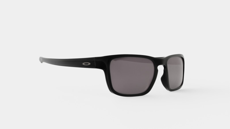 Oakley Sliver Stealth Prizm Grey OO9408 Sport Glasses Low poly Modello 3D