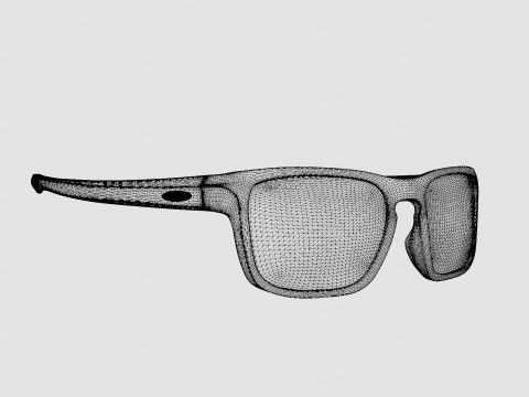 Oakley Sliver Stealth - Prizm Tungsten OO9408 Sport Glasses 3D Модель