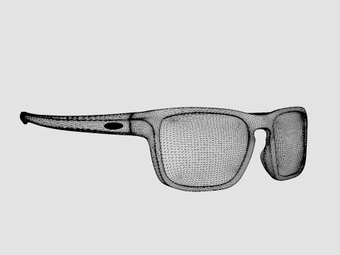 Oakley Sliver Stealth - Prizm Tungsten OO9408 Sport Glasses 3D Model