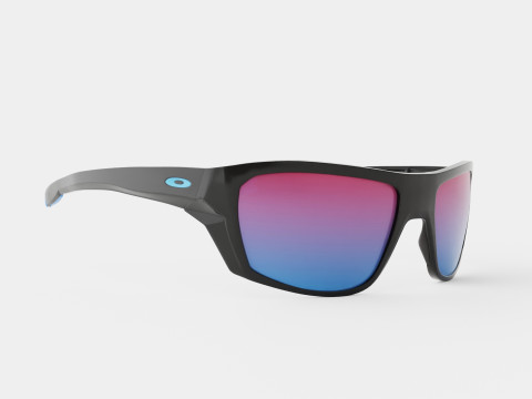 Oakley Split Shot Prizm Snow Collection - Prizm Snow Sapphire OO9416 Sport Glasses 3D Model