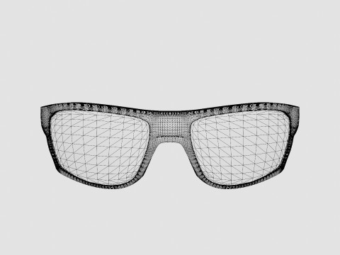 Oakley Split Shot Prizm Snow Collection - Prizm Snow Sapphire OO9416 Sport Glasses 3D Model