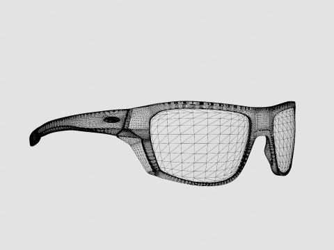 Oakley Split Shot Prizm Snow Collection - Prizm Snow Torch OO9416 Sport Glasses 3D Модель