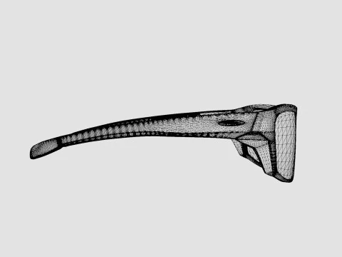 Oakley Split Shot Prizm Snow Collection - Prizm Snow Torch OO9416 Sport Glasses 3D Model