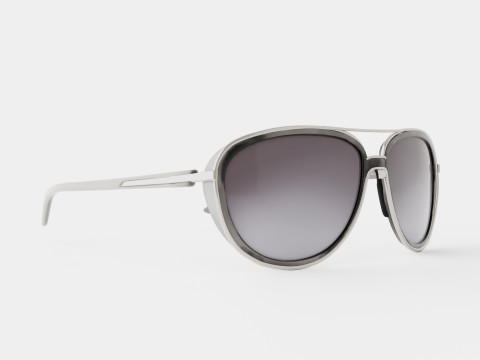 Oakley Split Time Black Grey Gradient OO4129 Sunglasses 3D Модель