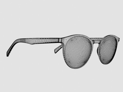 Orgreen - Daniel A003 Glasses Model 3D