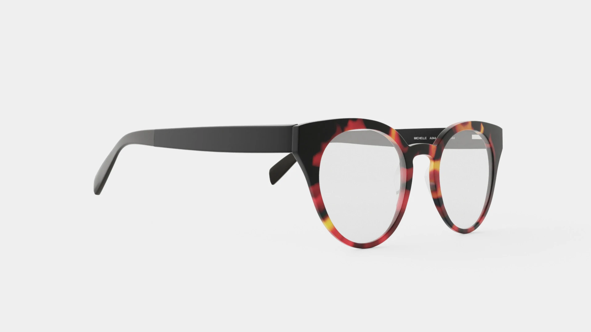 Orgreen - Michelle A044 Glasses 3D Model .c4d .max .obj .3ds .fbx .stl .blend 