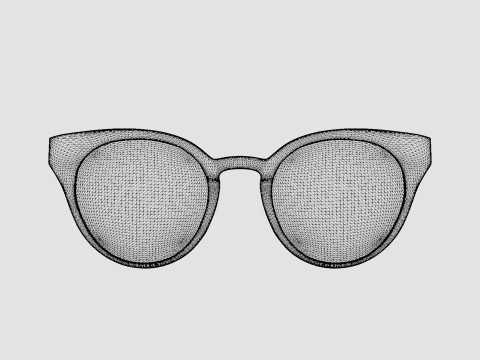 Orgreen - Michelle A046 Glasses 3D Model