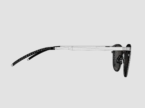 Orgreen - Nastassja 623 Glasses 3D Model