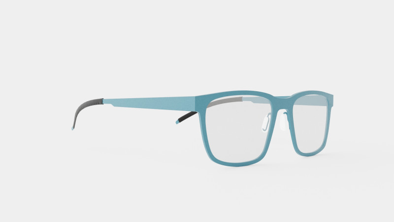 Orgreen - North Male 801 Glasses Model 3D .c4d .max .obj .3ds .fbx .stl .blend
