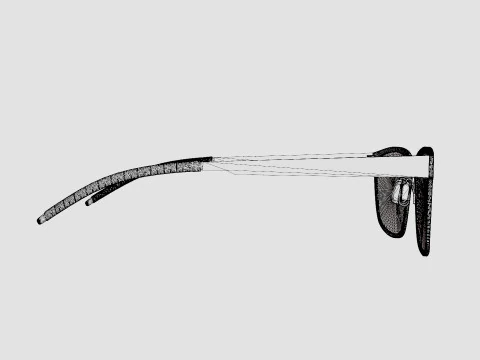 Orgreen - North Male 801 Glasses 3D Model
