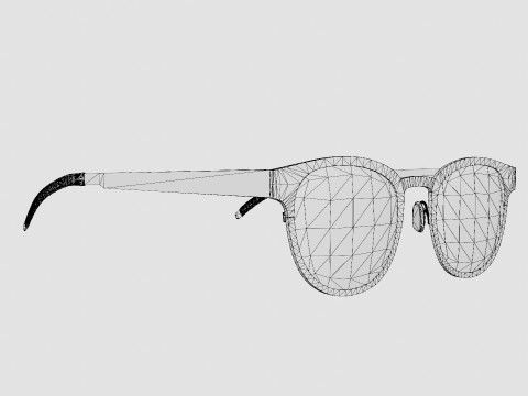 Orgreen - Oldman 443 Glasses 3D Model
