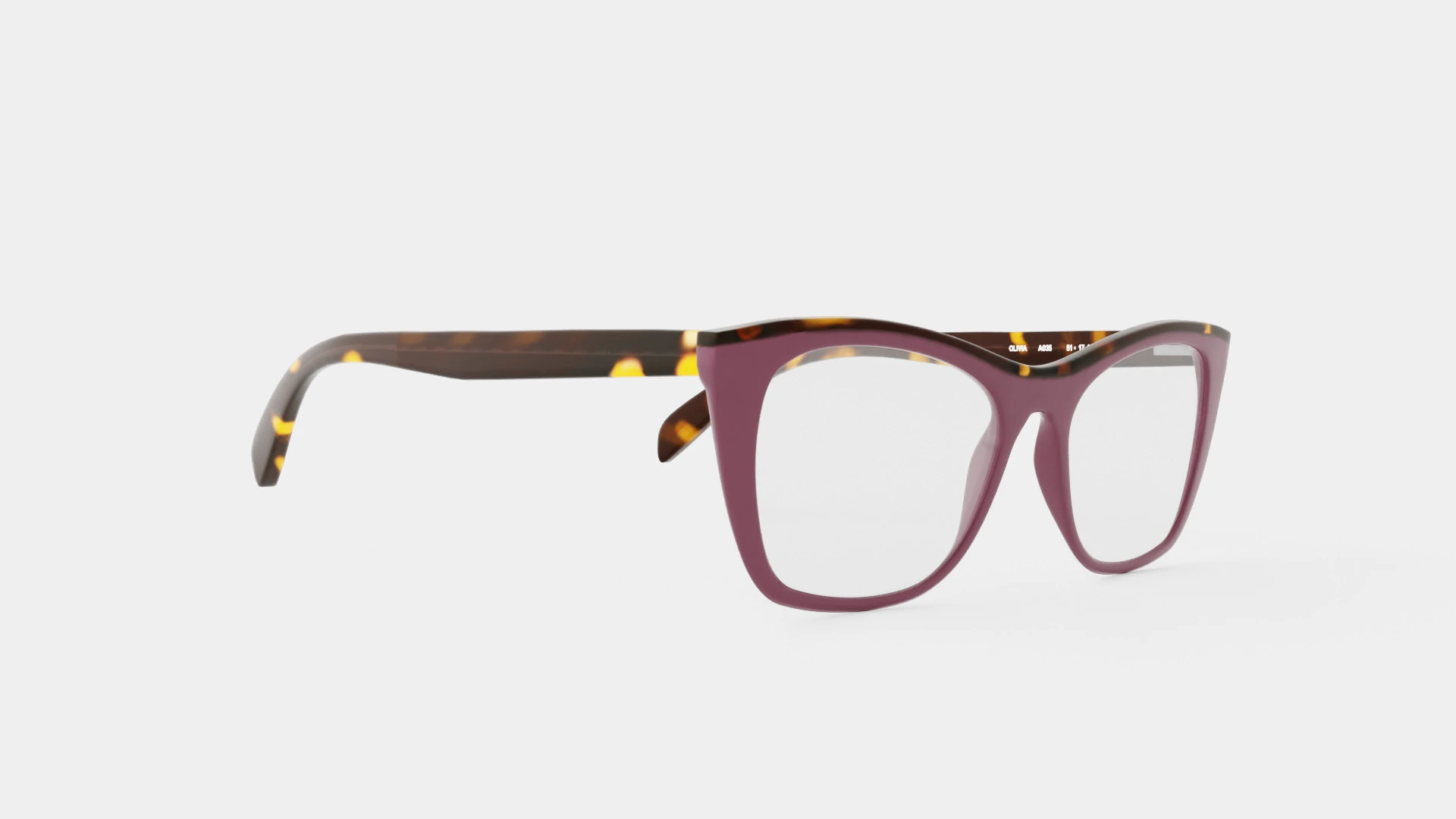 Orgreen - Olivia A035 Glasses 3D Model .c4d .max .obj .3ds .fbx .stl .blend 