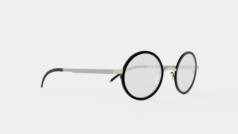 Orgreen - Propellar 602 Glasses 3D Model .c4d .max .obj .3ds .fbx .stl .blend