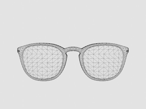 Persol - PO3143V 1080 Glasses 3D Model
