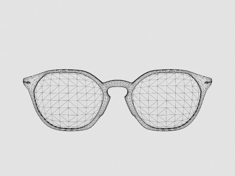 Persol - PO3238V 95 Glasses 3D Модель