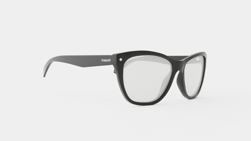 Polaroid - PLD D337 807 Glasses 3D मॉडल .c4d .max .obj .3ds .fbx .stl .blend