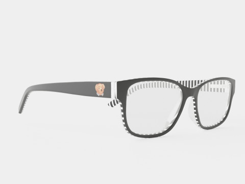 Polo Prep - PP8537 5879 Glasses 3D Модель