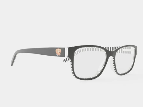 पोलो तैयारी - PP8537 5879 चश्मा 3D मॉडल