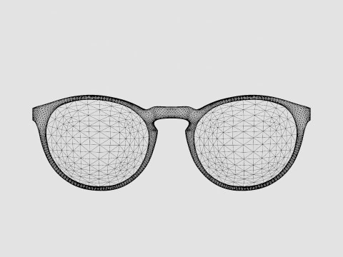 Polo Ralph Lauren - PH2180 5007 Glasses 3D Model