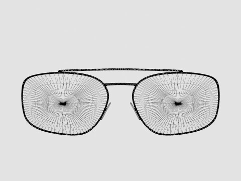 Prada - 0PR 64VS 62 Sunglasses 3D Model