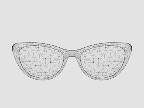 Prada - PR05XV 5121O1 Glasses Model 3D