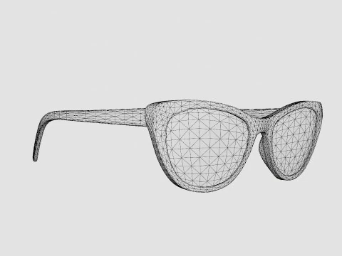 Prada - PR05XV 5121O1 Glasses 3D Model