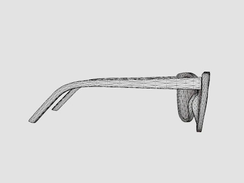 Prada - PR05XV 5121O1 Glasses 3D Model