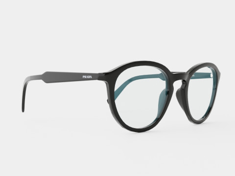 Prada - PR13TV 1AB1O1 Glasses 3D 模型