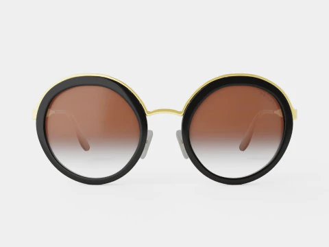 Prada - PR50TS 1AB0A7 Sunglasses 3D Model
