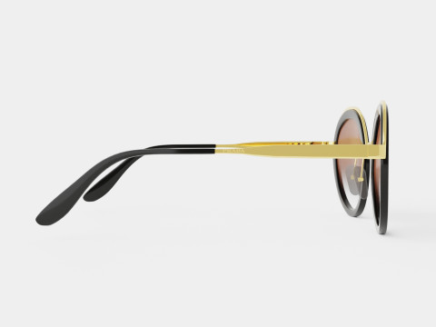 Prada - PR50TS 1AB0A7 Sunglasses 3D 모델