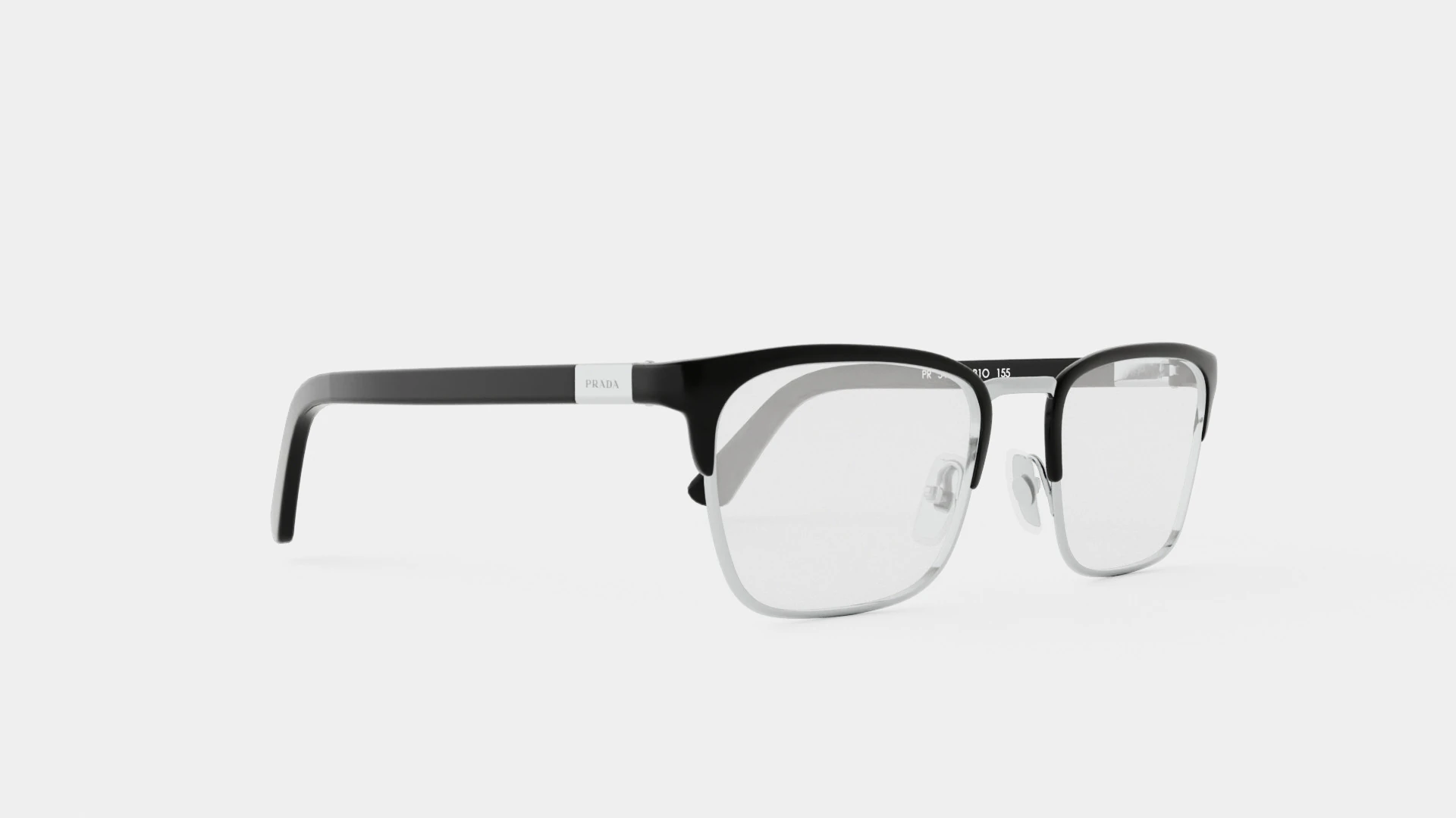 Prada - PR54TV 1AB1O1 Glasses 3D Model .c4d .max .obj .3ds .fbx .stl .blend 