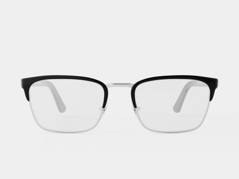Prada - PR54TV 1AB1O1 Glasses 3D Model
