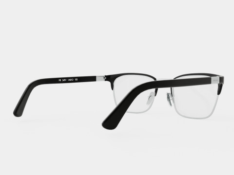 Prada - PR54TV 1AB1O1 Glasses 3D Model