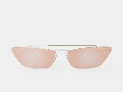 Prada - PR64US 1BC338 Sunglasses 3D Model